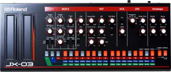 Roland JX-03 avec DK-01 - Occasion