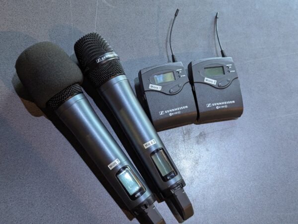 Sennheiser EW100G3, Set de microphones sans-fil d'occasion, pour l'export. – Image 2