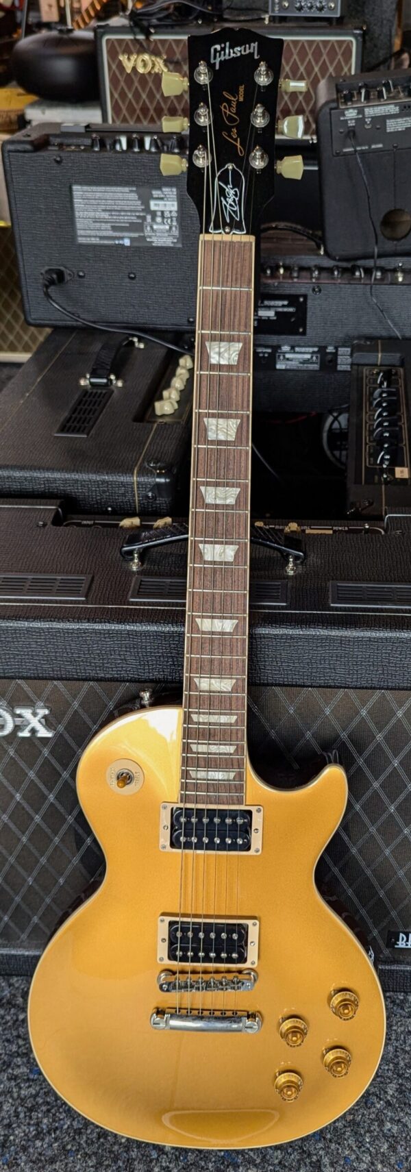 Gibson Les Paul Traditional Goldtop avec Bigsby 2014 – Image 5