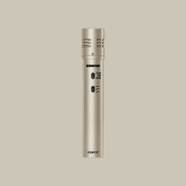 Shure KSM137 Cardioid Condenser Microphone (B-Stock, Sans Emballage carton)) – Image 2