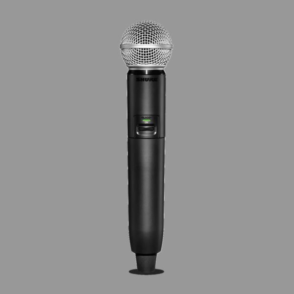 Shure GLXD24+E/SM58 Wireless Vocal System (B-Stock, Carton Abîmé) – Image 2