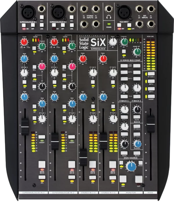 SSL Six Desktop Analogue Mixer - Occasion