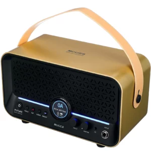 Mooer F15i Li – Intelligent Desktop Amp 15W Stéréo (Batterie rechargeable)