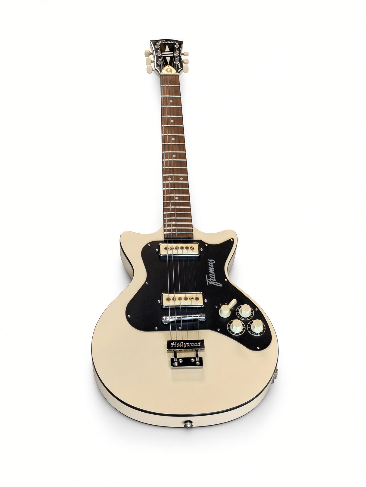 Framus Hollywood DC Cream White